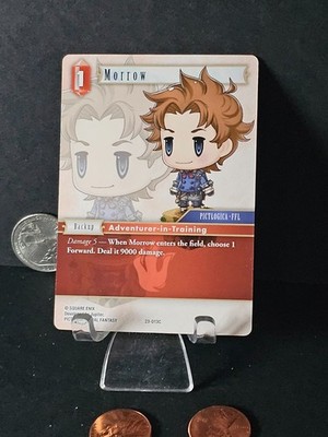Morrow 23-013C Hidden Trials FFTCG Final Fantasy TCG PICTLOGICA FFL Backup Rare!