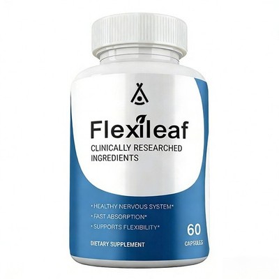 FlexiLeaf Capsules, Max Strength, Flexi Leaf Nerve Health Supplement (1 pack)