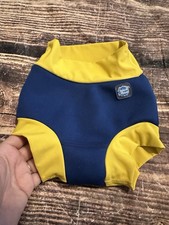 Splash About Happy Nappy Swim Diaper - Navy and Yellow 2-3 years