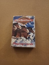 Budweiser Clydesdales Playing Cards Bicycle Anheuser-Busch 1999