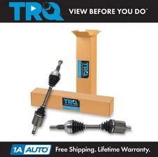 TRQ New Front CV Axle Shaft Assembly Pair 2pc for Grand Prix Impala SS 5.3L V8
