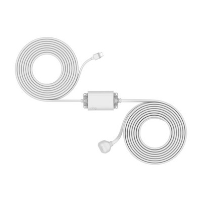 GENUINE Ring Camera Power Adapter Cord 5F27E9 Indoor/Outdoor USB-C - WHITE