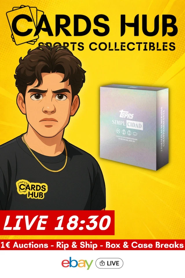 1€ START BOX BREAKS! 25/26 Topps UCC Simplicidad Hobby
