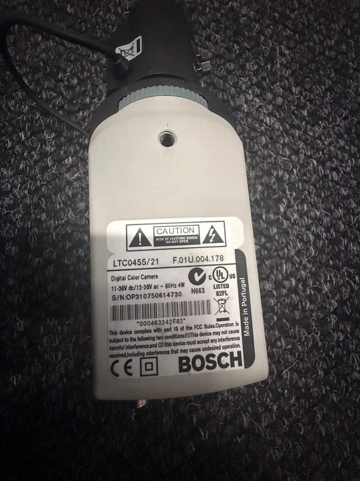 Bosch LTC0455/21 Dinion Digital Color Camera (No Hardware) Has Guide/ - Image 4 of 4