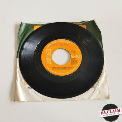 the jimmy castor bunch - troglodyte 7'' vinyl record VG