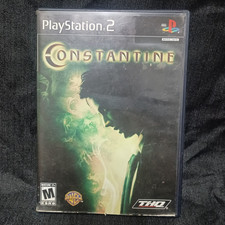 THQ Constantine Sony PlayStation 2 PS2 Action-Adventure M NTSC-U/C Manual
