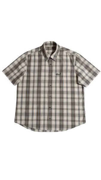 Men Jack Wolfskin Shirt Multicolor Cotton 40 /L / #9EOK