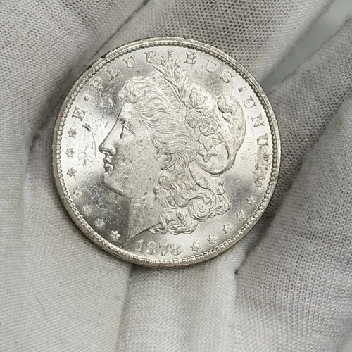 1878-CC Morgan Dollar $1 CARSON CITY Silver One 90% US Coin KEY DATE WOW UNC!