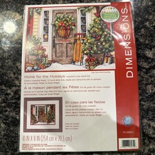 Dimensions Cross Stitch Kit  Home For The Holidays   70-08961 - NEW IN PACKAGE