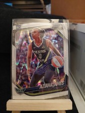 2025 Panini Prizm WNBA White Seismic Prizm #83 Aziaha James