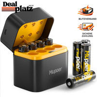 Akku AA Lithium Batterie 3600Mwh 8Er-Pack Wiederaufladbar FüR Blink Outdoor
