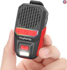 2025 Upgrade Wearable Bluetooth 5.4 Speaker, IPX6 Waterproof Clip on Wireless