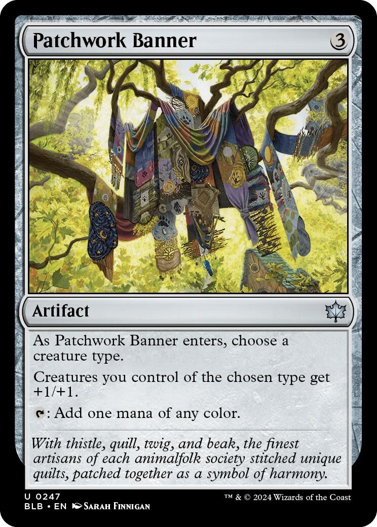 Patchwork Banner - 247 - NM - Bloomburrow