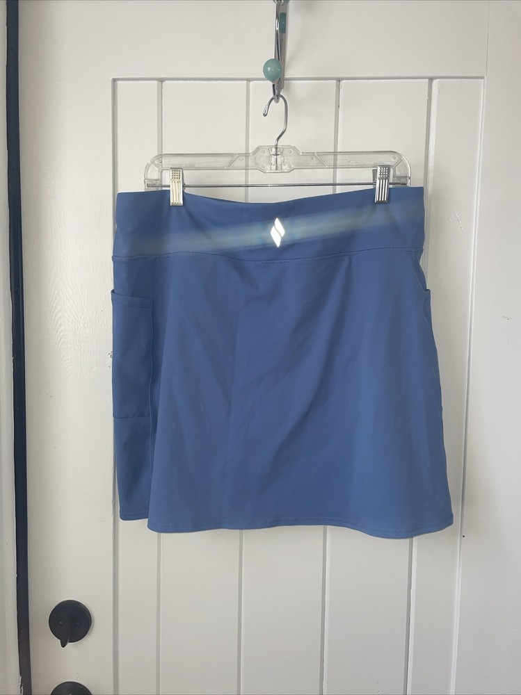 Skechers Blue Tennis Skirt Plus Size 2X  
