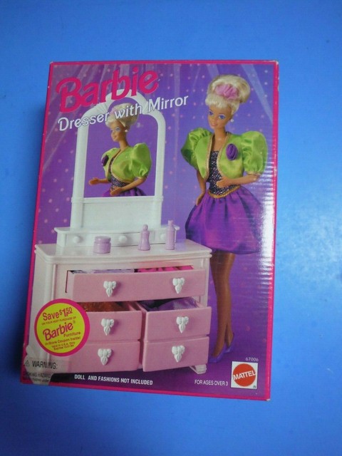 barbie dresser with mirror