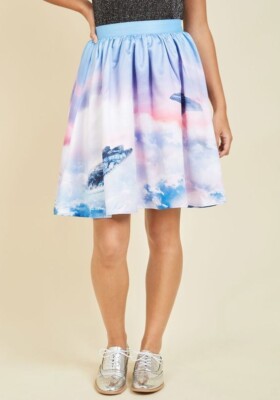 New Her Universe Star Wars Cloud City Circle Skirt Size Small