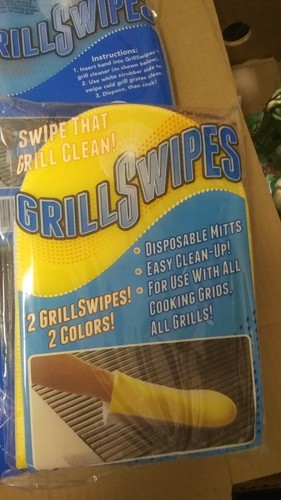 24 Grill Swipes Disposable Mitts Grill Cleaners - Picture 4 of 4