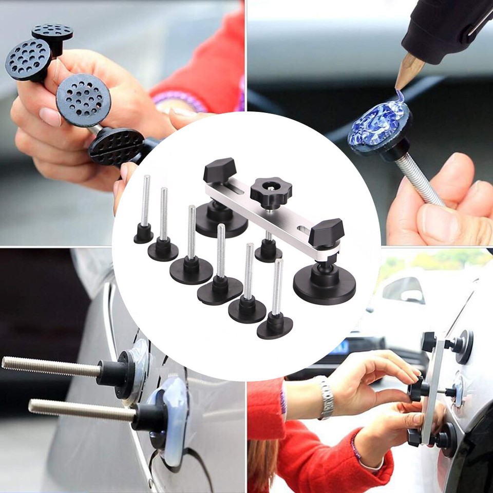 Car Body Dent Puller Hammer Bridge Lifter Tool Paintless Hail Remover ...