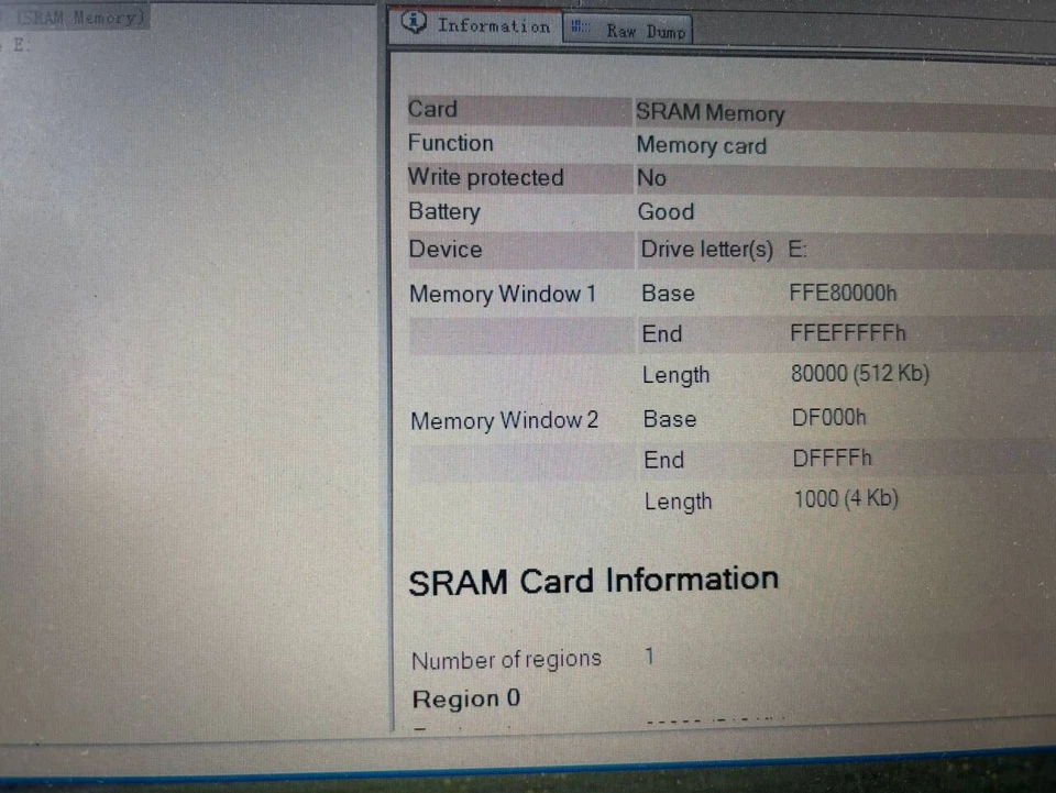 SRAM 512KB   SRAM Card  ( no battery) - Image 3 of 4