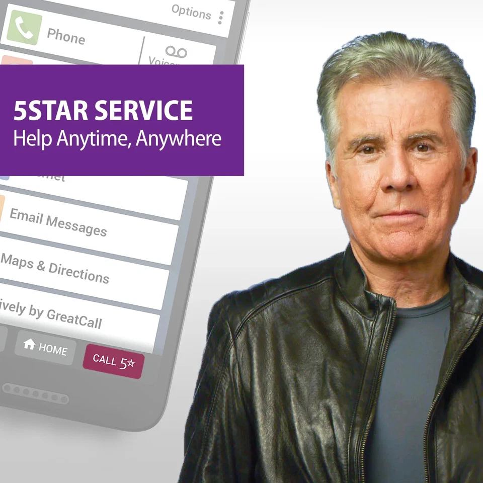 GreatCall Jitterbug Smart2 Alcatel / TCL 5049S 5.5" Smartphone for Seniors - Image 4 of 4