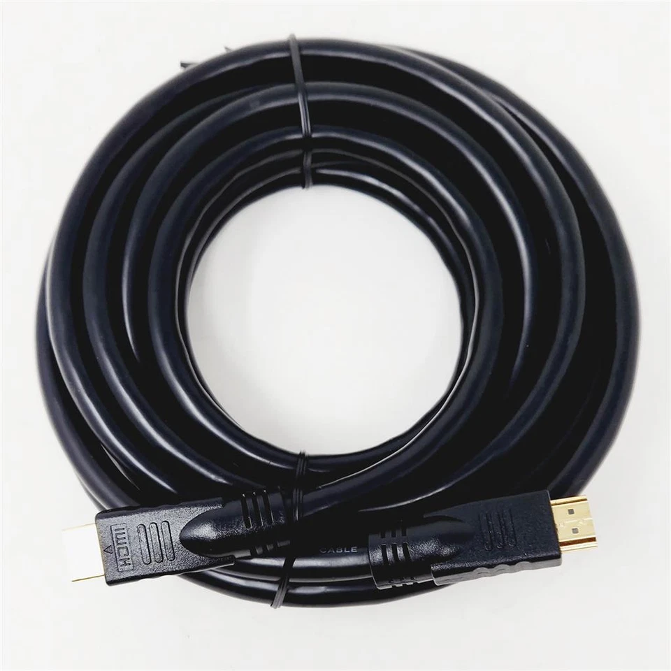 Pro Signal HDMI To HDMI Monitor Cable Gold Plated Full HD 5M PSG03872 Black - Image 2 of 2