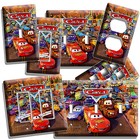 Cars 3 Lightning McQueen Mater Light Switch Outlet Wall Plate Kids Bedroom Decor