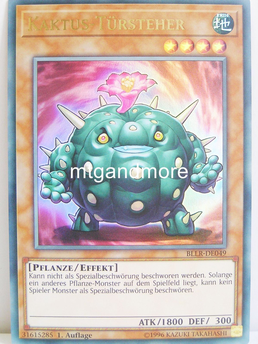 Yu-Gi-Oh 1x #049 Kaktus-Trsteher - BLLR - Battles of Legend: Light's  Revenge | eBay