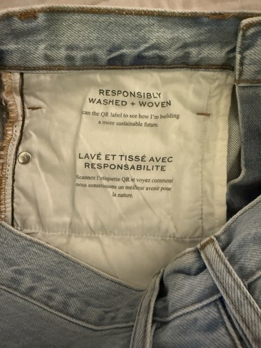 FRAME Denim Le Jane Crop Jeans hellblau Größe 27 distressed ausgefranster Saum - Bild 16 von 19