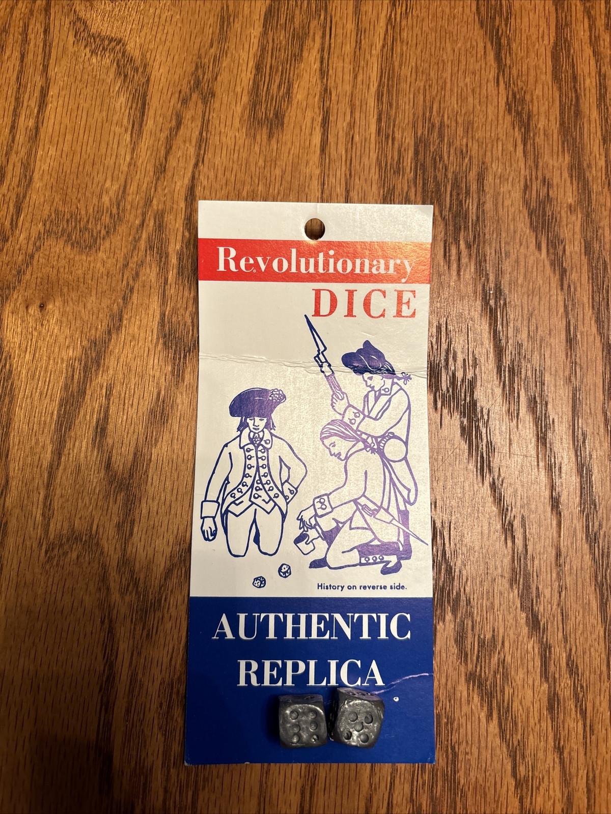 VINTAGE 1976 REVOLUTIONARY WAR DICE AUTHENTIC REPLICA eBay