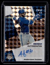 2021 MOSAIC ROOKIE AUTO ANDERSON TEJADA RANGERS