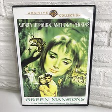 GREEN MANSIONS DVD 1959 Anthony Perkins Audrey Hepburn Lee Cobb Henry Silva