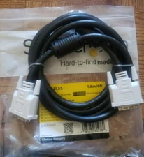 StarTech 6 ft DVI-D Dual Link Monitor Cable - M/M DVI-D NEW