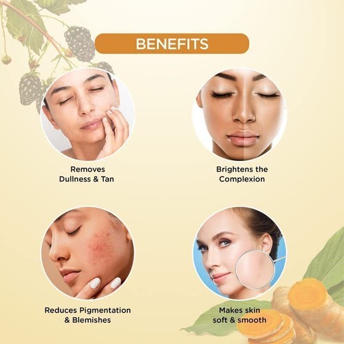 Moha Herbal Radiance Face Mask for Nourished & Bright Skin 100g Pack of 2 - Picture 7 of 8