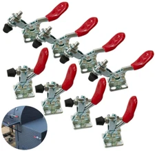 Small Quick Release Horizontal Toggle Clamp 201A Hand Tool 60 Lbs / 27Kg (201-8P