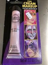 Halloween Costume Pink Cream Makeup Theatrical Colored