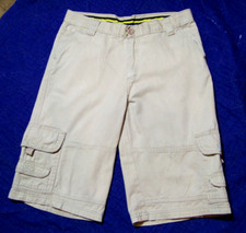 Boys Company 81 Khaki Cargo Shorts - Size 20