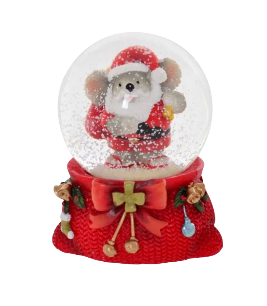 Aussie Xmas Snow Globe A eBay