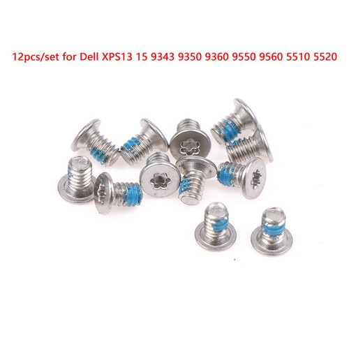 12pcs Laptop Screw For Dell XPS13 15 9343 9350 9360 9550 9560 5510 5520 9365 - Photo 2/9