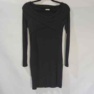 navy blue professional dress Ladies' Work Dress – Lysette Navy Long-Sleeve Midi Dress