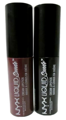 NYX Liquid Suede Cream Lipstick Mini Duo Oh Put it On & Vintage UNSEALED 