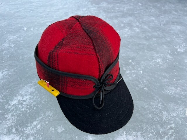 2 PACK NEW Ice Fishing Tip Up Pin  Veteran Made Yellow 2in 3D printed 