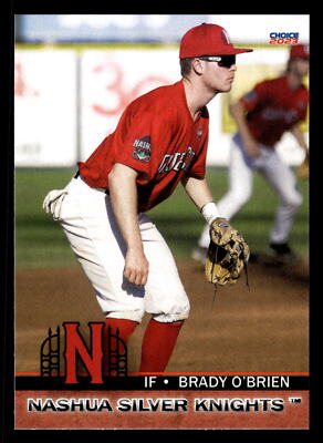 Brady O'Brien 2023 Choice Nashua Silver Knights #25 Nashua Silver Knights