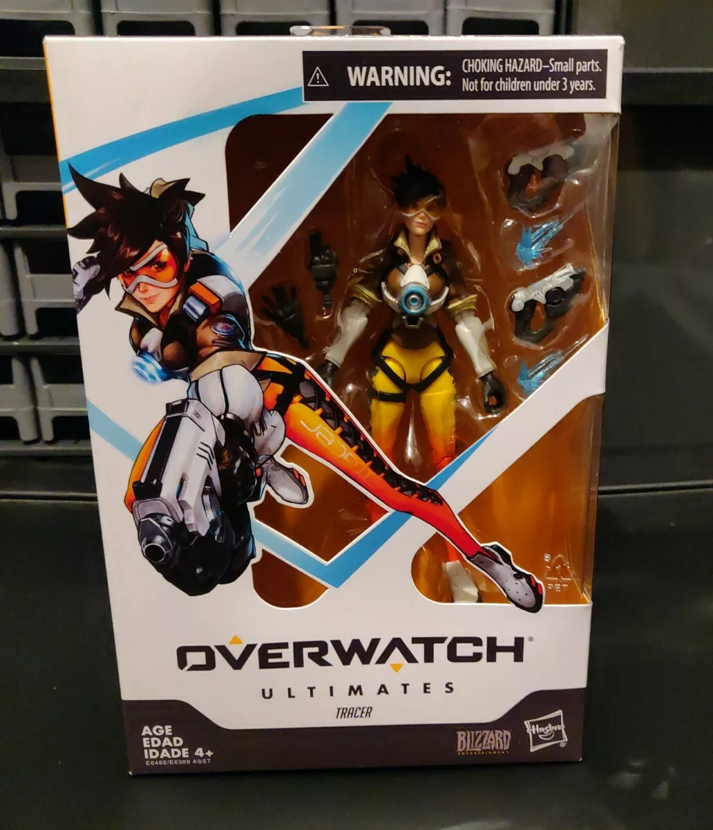 Hasbro Overwatch Ultimates Series Tracer 6 Collectible Action Figure