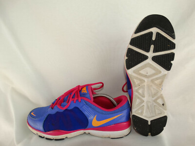 Nike W Flex TR2 Sportschuhe Sneaker lila-rosa-orange EU 41 US 9,5