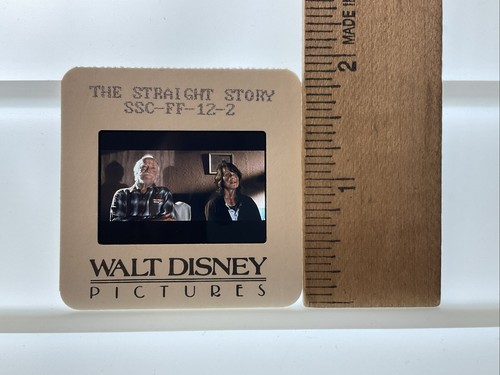 Straight Story Richard Farnsworth & Sissy Spacek 35 mm Transparencia Color Diapositiva - Imagen 2 de 3