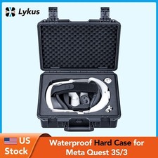 Lykus Titan OQ210 Hard Case for Quest 3S/3 and Kiwi Design/Elite Battery Strap