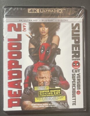 Deadpool 2 [ Super Duper Cut ] (4K Ultra HD + Blu-ray) NEW