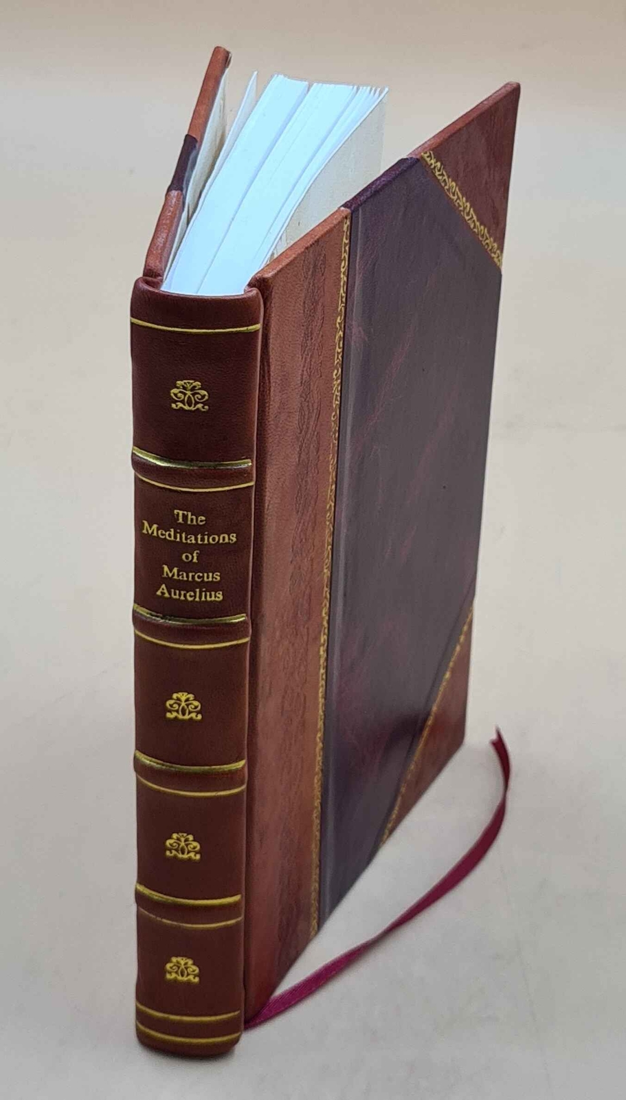 The meditations of Marcus Aurelius Antoninus 1906 [LEATHER BOUND The meditations of Marcus Aurelius Antoninus 1906 [LEATHER BOUND