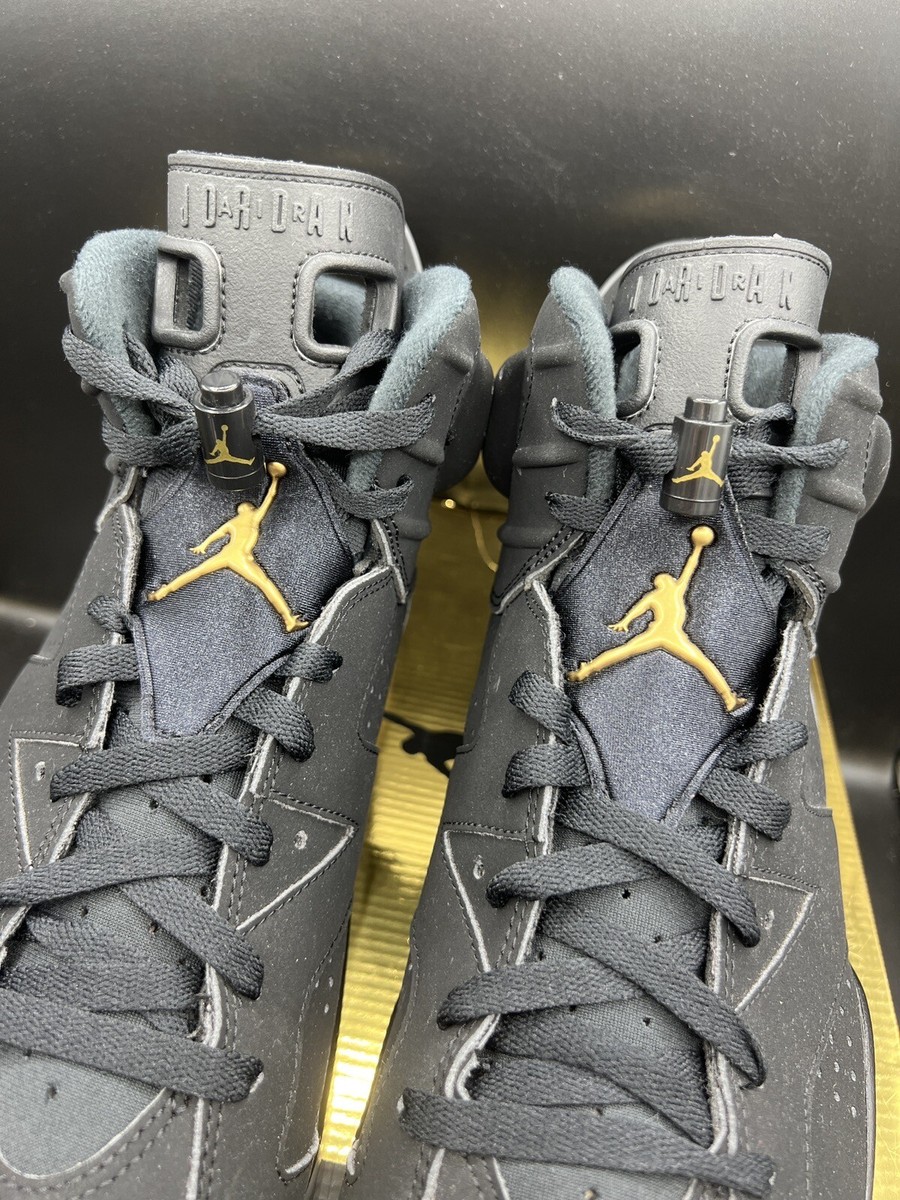 Air Jordan 6 Retro DMP 2020 Metallic Gold Black CT4954-007 Men’s Size 12 VNDS OG s-l400.jpg main image 4