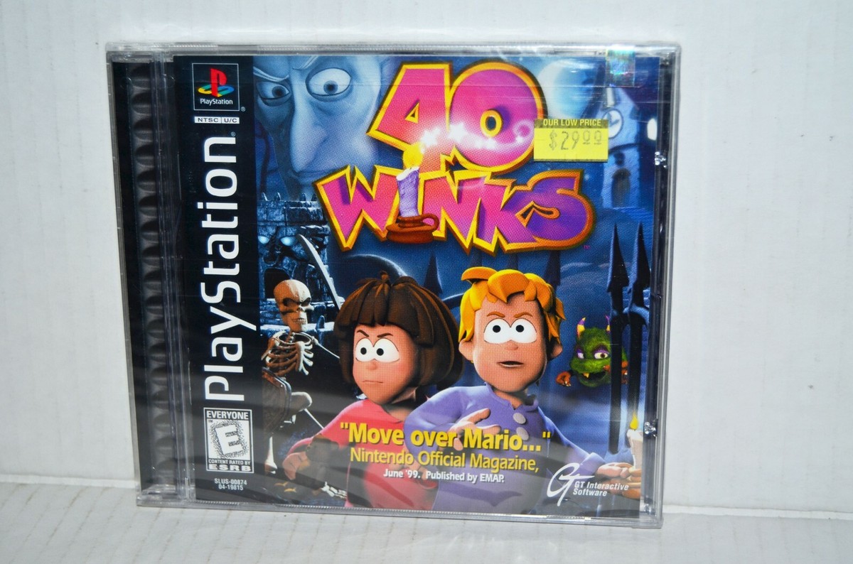 40 Winks (Sony PlayStation 1, 1999) for sale online | eBay